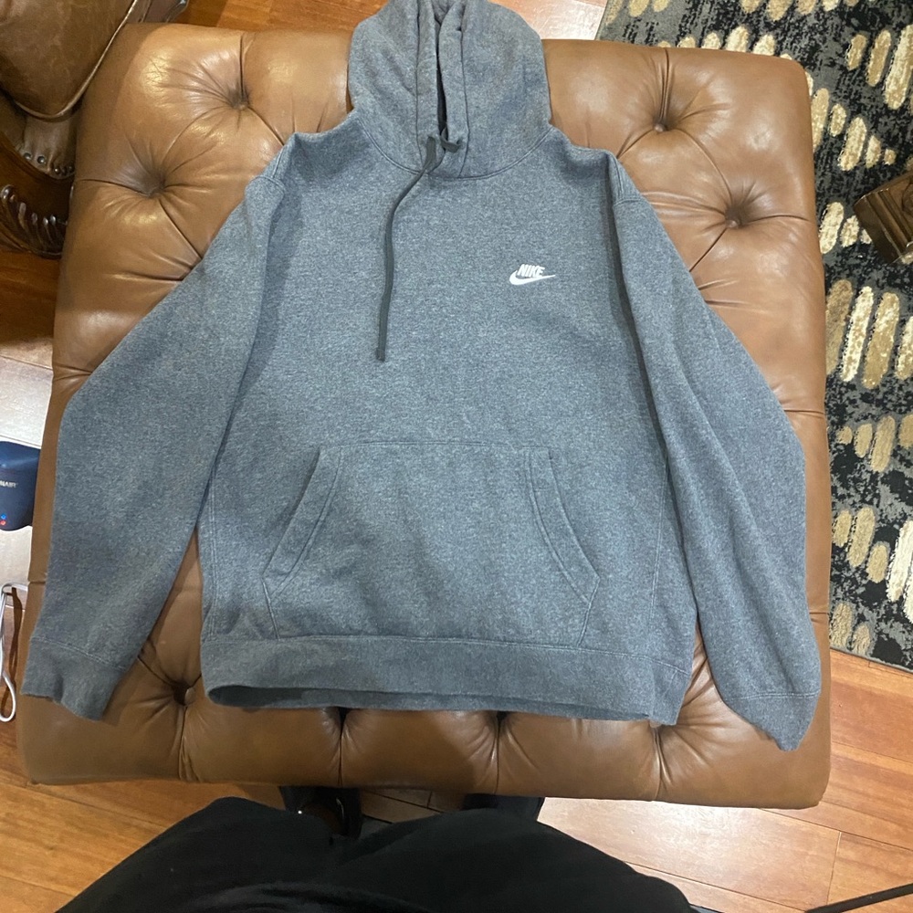 Nike Charcoal Pullover Hoodie